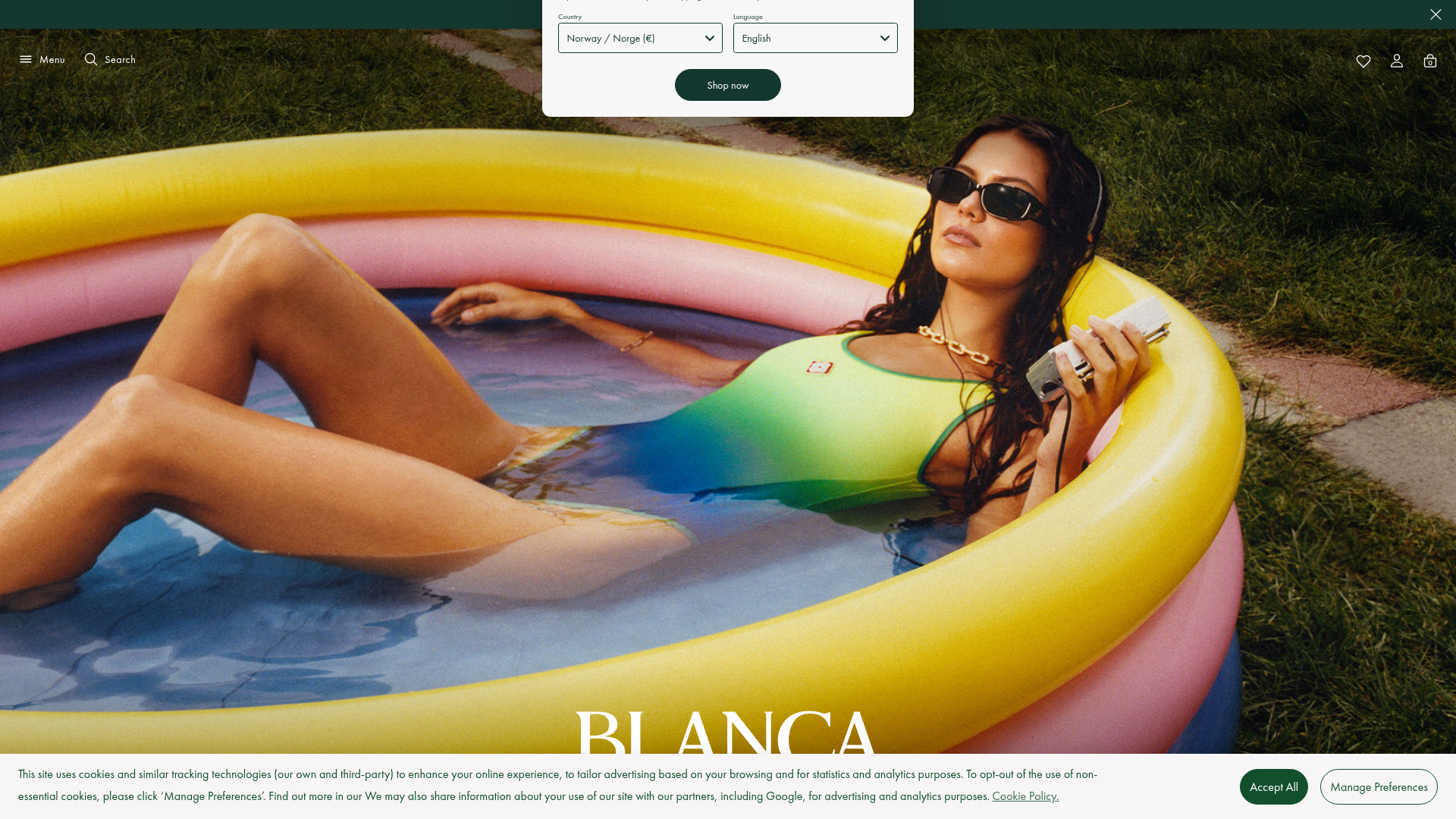 Casablanca Paris luxury fashion Shopify storefront
